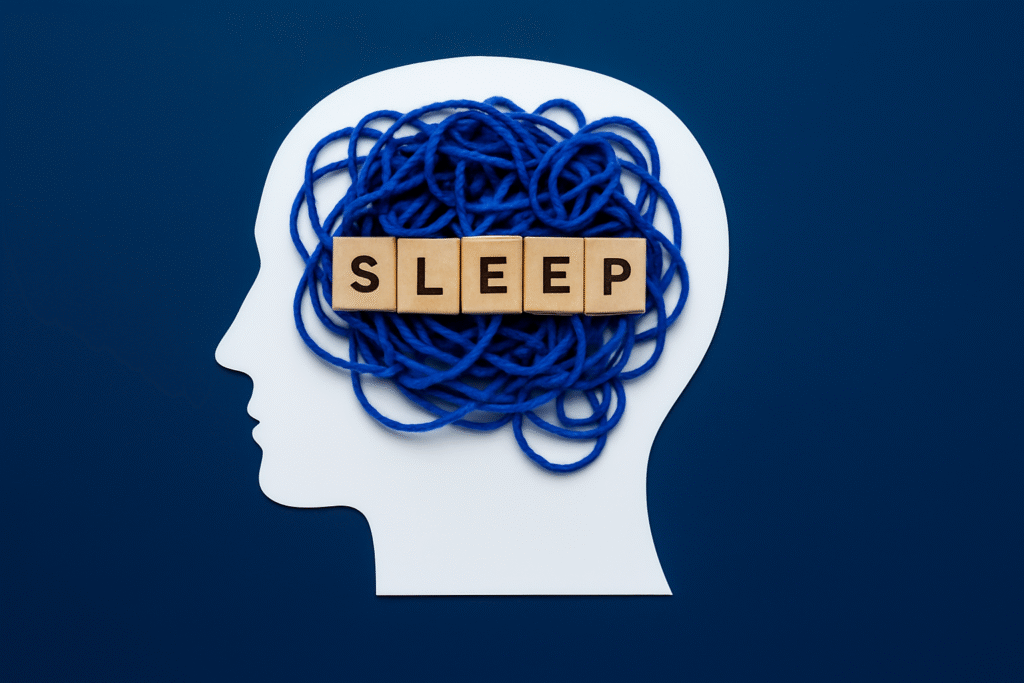 Better sleep onset and quality through nervous system calming in float tank